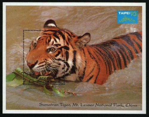 Grenada-Grenadinen 1993 - Mi-Nr. Block 283 ** - MNH - Schmetterlinge