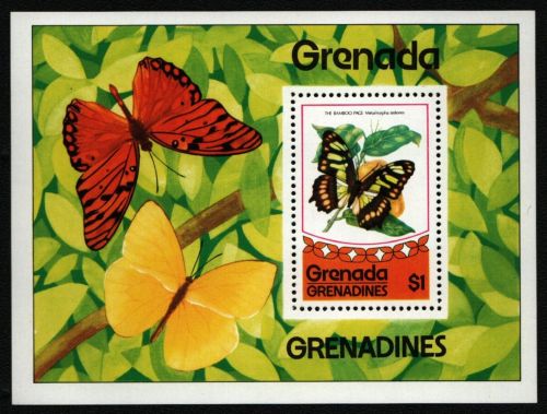 Grenada-Grenadinen 1975 - Mi-Nr. Block 10 ** - MNH - Schmetterling / Butterflies