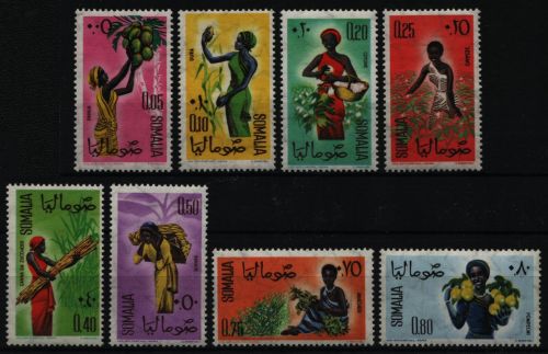 Somalia 1961 - Mi-Nr. 16-23 ** - MNH - Früchte / Fruits