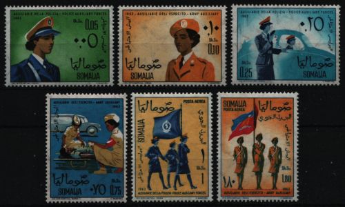 Somalia 1963 - Mi-Nr. 43-48 ** - MNH - Weibliche Polizei