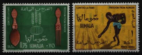 Somalia 1963 - Mi-Nr. 49-50 ** - MNH - Hunger