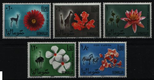 Somalia 1965 - Mi-Nr. 79-83 ** - MNH - Fauna & Flora