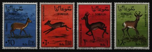 Somalia 1967 - Mi-Nr. 99-102 ** - MNH - Wildtiere / Wild animals