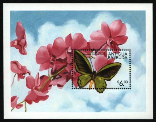 Antigua 1999 - Mi-Nr. Block 439 ** - MNH - Schmetterlinge / Butterflies
