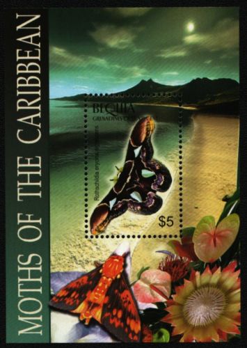 St. Vincent - Bequia 2005 - Mi-Nr. Block 33 ** - MNH - Schmetterlinge