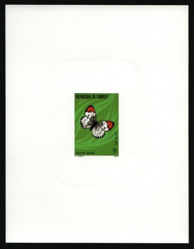 Dschibuti 1980 - Mi-Nr. 268 ** - MNH - Epreuve de Luxe - Schmetterlinge