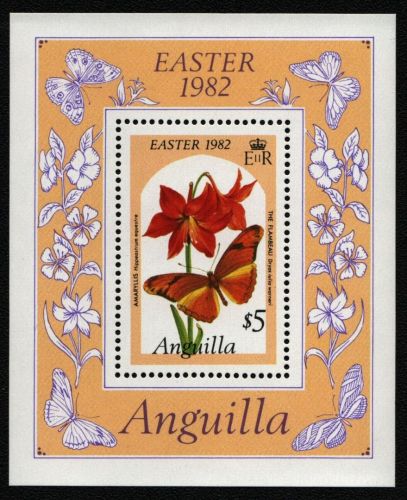 Anguilla 1982 - Mi-Nr. Block 41 ** - MNH - Schmetterlinge / Butterflies