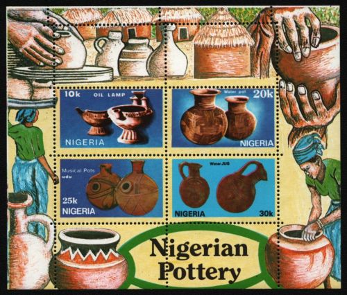 Nigeria 1990 - Mi-Nr. Block 9 ** - MNH - Töpferwaren