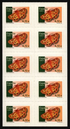 Spanien 2009 - Mi-Nr. 4450 ** - MNH - Heft - Schmetterlinge / Butterflies