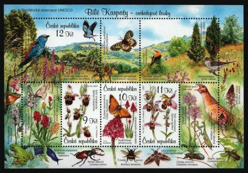 Tschechische Republik 2007 - Mi-Nr. Block 28 ** - MNH - Flora & Fauna