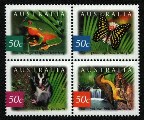 Australien 2003 - Mi-Nr. 2237-2240 ** - MNH - Fauna