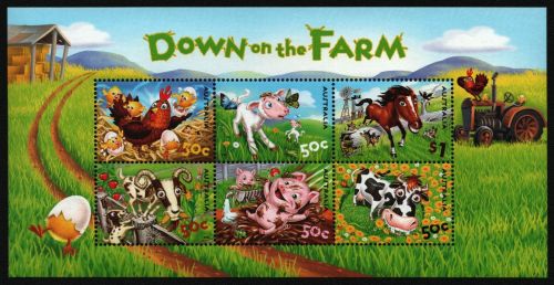 Australien 2005 - Mi-Nr. Block 57 ** - MNH - Bauernhoftiere / Farm animals