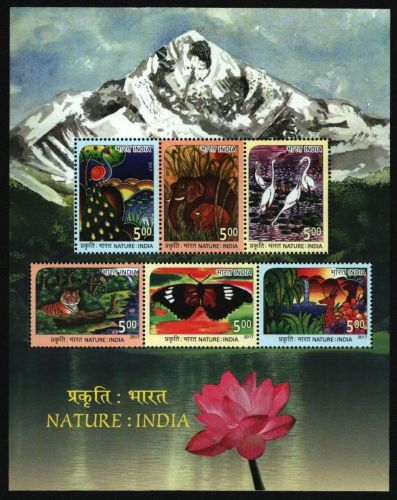 Indien 2017 - Mi-Nr. Block 155 ** - MNH - Schmetterlinge / Butterflies