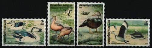Thailand 1996 - Mi-Nr. 1738-1741 I ** - MNH - Vögel / Birds