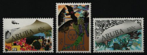 Aruba 1990 - Mi-Nr. 70-72 ** - MNH - Umwelt