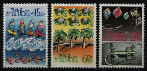 Aruba 1990 - Mi-Nr. 83-85 ** - MNH - Jugendwohlfahrt