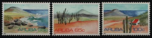 Aruba 1991 - Mi-Nr. 86-88 ** - MNH - Landschaften & Natur