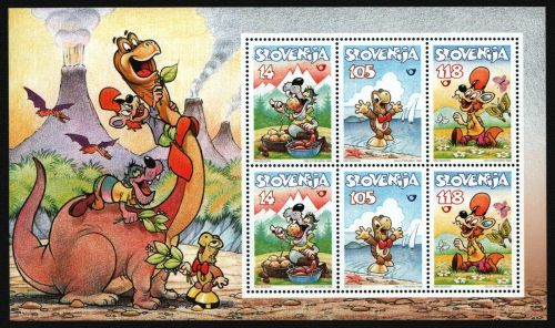 Slowenien 1998 - Mi-Nr. Block 6 ** - MNH - Comic