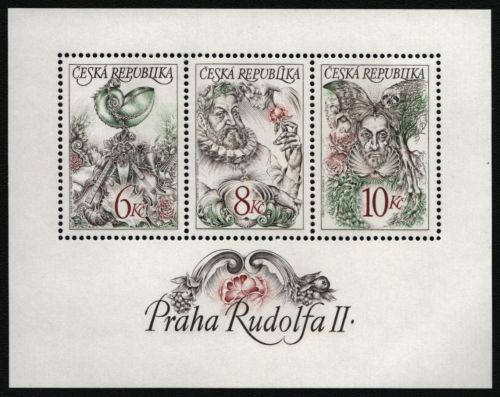 Tschechische Republik 1997 - Mi-Nr. Block 4 ** - MNH - Rudolf II