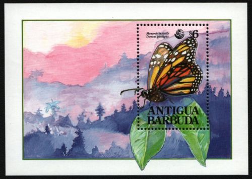 Antigua 1992 - Mi-Nr. Block 248 ** - MNH - Schmetterlinge / Butterflies