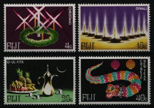 Fidschi 1978 - Mi-Nr. 383-386 ** - MNH - Religiöse Feste