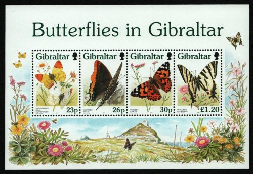 Gibraltar 1997 - Mi-Nr. Block 28 ** - MNH - Schmetterlinge / Butterflies