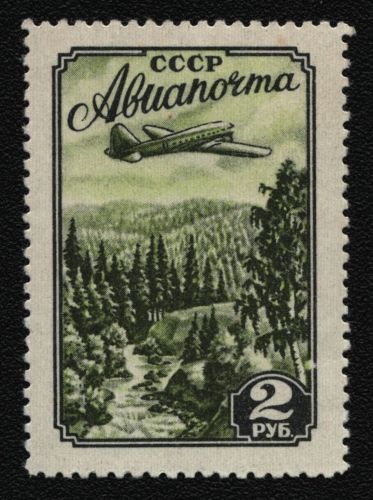 Russia / Sowjetunion 1955 - Mi-Nr. 1749 A ** - MNH - Flugzeuge / Airplanes