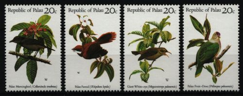 Palau 1983 - Mi-Nr. 5-8 ** - MNH - Vögel / Birds