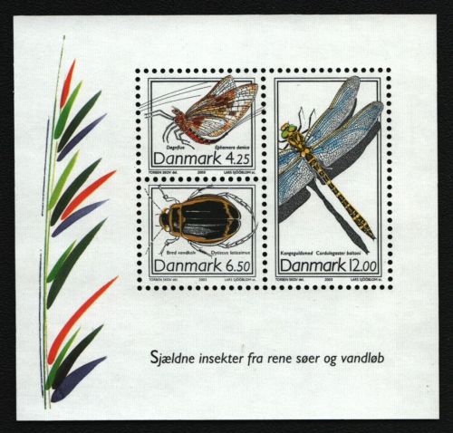 Dänemark 2003 - Mi-Nr. Block 21 ** - MNH - Insekten / Insects