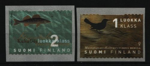 Finnland 1998 - Mi-Nr. 1414-1415 ** - MNH - Fische / Fish - Vögel / Birds