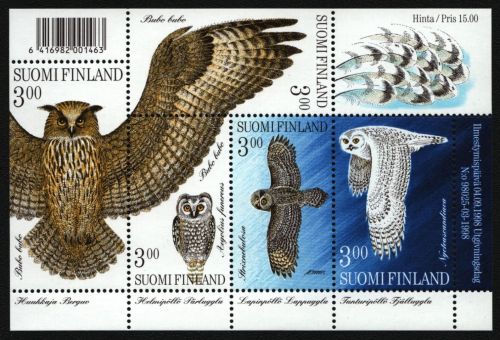 Finnland 1998 - Mi-Nr. Block 19 ** - MNH - Eulen / Owls