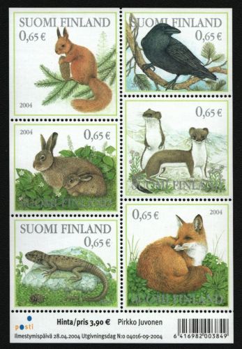 Finnland 2004 - Mi-Nr. Block 34 ** - MNH - Wildtiere / Wild animals