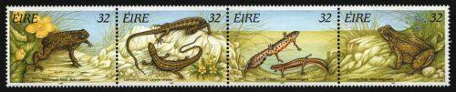 Irland 1995 - Mi-Nr. 909-912 ** - MNH - Reptilien & Amphibien