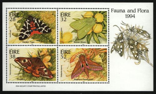 Irland 1994 - Mi-Nr. Block 13 ** - MNH - Schmetterlinge / Butterflies