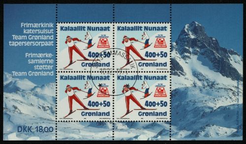 Grönland 1994 - Mi-Nr. Block 5 gest / used - Olympia Lillehammer