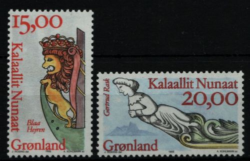 Grönland 1996 - Mi-Nr. 294-295 ** - MNH - Galionsfiguren