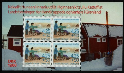 Grönland 1996 - Mi-Nr. Block 11 ** - MNH - Behinderte