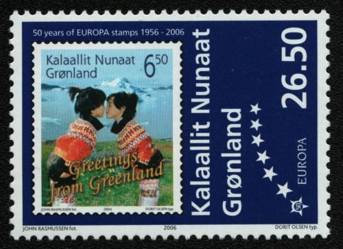 Grönland 2006 - Mi-Nr. 457 ** - MNH - Marke auf Marke