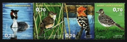 Bosnien-Herzegowina 2006 - Mi-Nr. 188-191 ** - MNH - Vögel / Birds