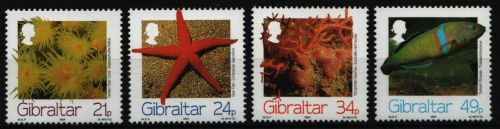 Gibraltar 1994 - Mi-Nr. 696-699 ** - MNH - Meeresleben / Marine life