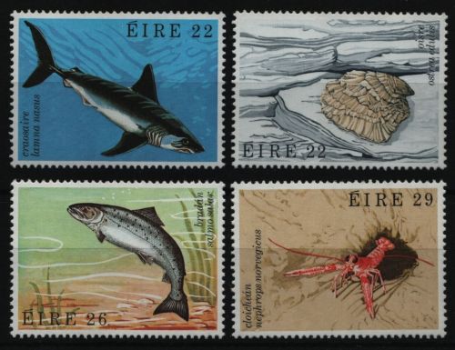 Irland 1982 - Mi-Nr. 472-475 ** - MNH - Meeresleben / Marine life