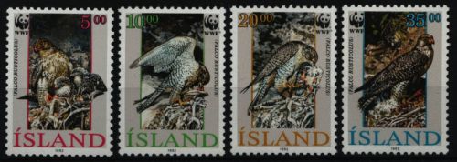 Island 1992 - Mi-Nr. 776-779 ** - MNH - Vögel / Birds