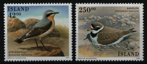 Island 2001 - Mi-Nr. 996-997 ** - MNH - Vögel / Birds