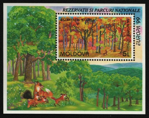Moldawien 1999 - Mi-Nr. Block 18 ** - MNH - Natur / Nature