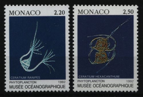 Monaco 1992 - Mi-Nr. 2095-2096 ** - MNH - Meeresleben / Marine life