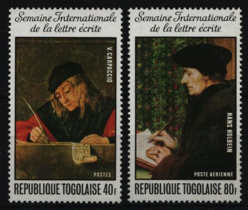 Togo 1975 - Mi-Nr. 1122-1123 A ** - MNH - Internationale Briefwoche