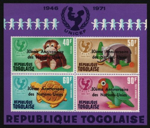 Togo 1975 - Mi-Nr. Block 97 ** - MNH - 30 Jahre UNO