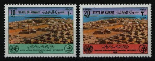 Kuwait 1976 - Mi-Nr. 678-679 ** - MNH - "Habitat"