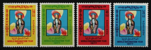 Kuwait 1977 - Mi-Nr. 725-728 ** - MNH - Rheumatismus