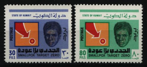 Kuwait 1978 - Mi-Nr. 794-795 ** - MNH - Pocken